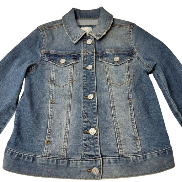 Mudd Other - Mudd Denim Girls Blue Jean Jacket Size 14